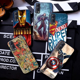 เคสโทรศัพท์มือถือแบบนิ่ม ลายกัปตันสไปเดอร์แมน C194 สําหรับ Vivo Y30 Y50 Y31 Y51 Y53 Y55 Y55s Y69 Y71 Y81 Y81s Y91C Y95 Y93 Y91