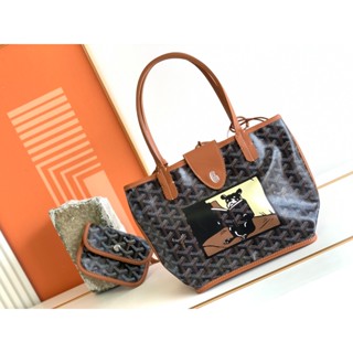 พรี​ ราคา7700 Goyard mini Tote กระเป๋าสะพายไหล่  กระเป๋าสะพายข้าง