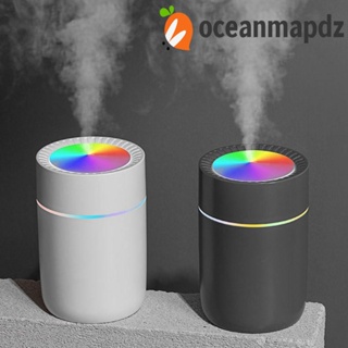 OCEANMAPDZ เครื่องพ่นไอน้ํา ทําความชื้น ขนาดเล็ก พอร์ต USB สําหรับห้องนอน รถยนต์