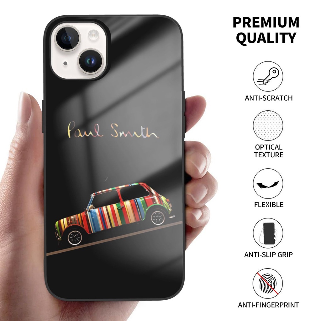 Paul Smith เคสโทรศัพท์คุณภาพสูงหรูหรามีสไตล์สําหรับ IPhone 16 15 14 13 12 11 Pro Max Mini