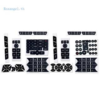 Rox สติกเกอร์ปุ่มควบคุมด้านหน้ารถยนต์ สําหรับ W204 S204