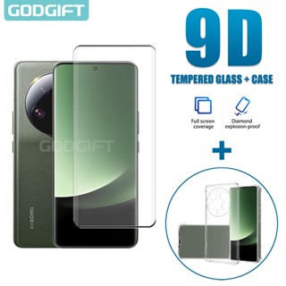 Godgift 2 in 1 เคสโทรศัพท์มือถือกระจกนิรภัย กันกระแทก ป้องกันหน้าจอ สําหรับ Xiaomi 13 Ultra 13 12 Lite 12T 12X 12S Pro Ultra 11T Mi 11 Lite 5G NE Pro