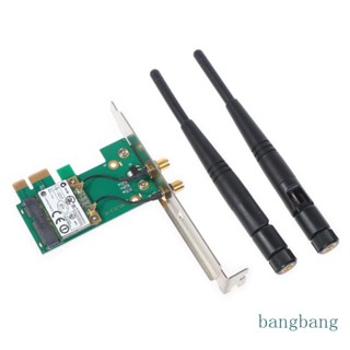 Bang อะแดปเตอร์การ์ด WiFi PCI-E AR9287 สําหรับ Windows 10 2 4G