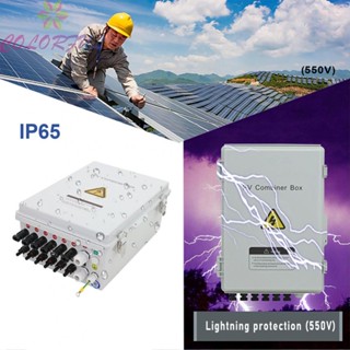 【COLORFUL】PV Combiner Box 550V ABS Accessories DC Durable Home IP65 Smart Module