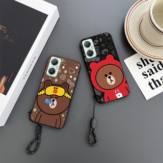 เคสโทรศัพท์มือถือ กันกระแทก ลายการ์ตูนหมีบราวน์ สําหรับ Infinix Hot 8 9 10 10 Play 10S NFC 10T 11 11S 12 12i 20 20i 30 30i Pro Play NFC