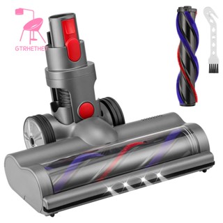 หัวฉีดแปรงไฟฟ้า แบบเปลี่ยน สําหรับเครื่องดูดฝุ่นสุญญากาศ Dyson Motorhead Floor Attachment Dyson V7 V8 V10 V11 V15 1 ชุด