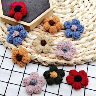 Familywind&gt; ตะขอถัก รูปดอกทานตะวัน เครื่องประดับ ต่างหู BB 10 ชิ้น DIY