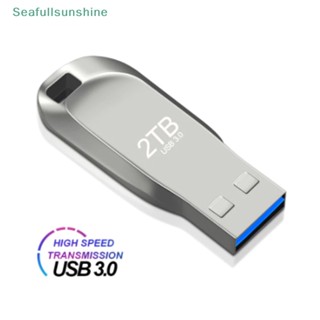 Seaf&gt; แฟลชไดรฟ์ Usb 3.0 2TB 2TB ความเร็วสูง 1TB กันน้ํา TYPE-C