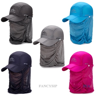 Fancysip หมวกกันแดด ป้องกันรังสียูวี 360 องศา สําหรับผู้ชาย และผู้หญิง