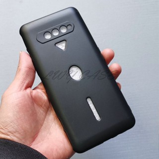 Lwy เคสนิ่ม ลายฉลาม สีดํา สําหรับ Xiaomi Black Shark 5 4