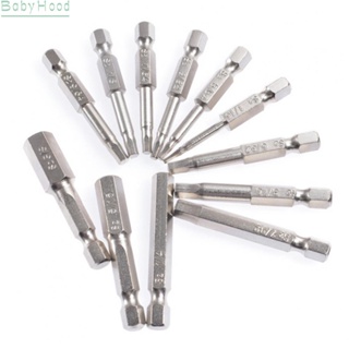 【Big Discounts】Screwdriver Bit Hex Head 1/16 Magnetic 1/4 Metal 1/8 SAE 12pcs Set 3/16#BBHOOD