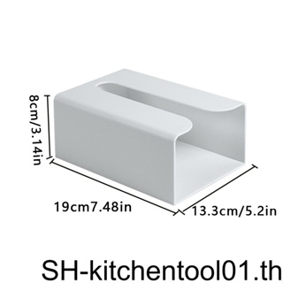 กล่องกระดาษทิชชู่ แบบติดผนังห้องน้ํา ห้องครัว กันน้ํา ที่เก็บกระดาษทิชชู่พลาสติก ที่ใส่ผ้าเช็ดปาก
