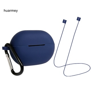 Huarmey เคสป้องกัน แบบนิ่ม กันฝุ่น พร้อมเชือกคล้อง ป้องกันการสูญหาย สําหรับ Huawei Freebuds Pro