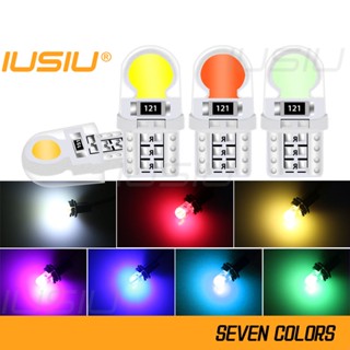 Iusiu หลอดไฟซิลิโคน T10 Led COB W5W 194 168 12V สําหรับติดป้ายทะเบียนรถยนต์ รถจักรยานยนต์