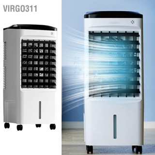 Virgo311 เครื่องปรับอากาศพกพามัลติฟังก์ชั่น 3 สปีด พัดลมไอเย็นแบบพกพาเงียบพร้อมรีโมท ปลั๊ก CN 220V