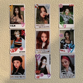 [Photocard Decoration] สติกเกอร์โพลารอยด์ ลาย ITZY Crazy in Love Merchandise สําหรับตกแต่งโฟโต้การ์ด