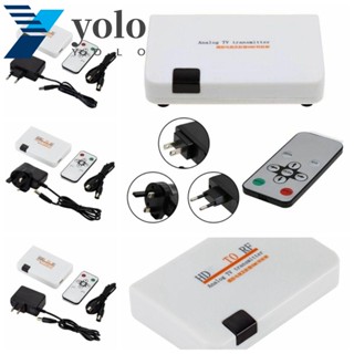 Yolo อะแดปเตอร์แปลงสัญญาณโคแอกเชียล เป็นสัญญาณดิจิทัล HDMI เป็น RF เป็นสัญญาณอนาล็อก HDMI เป็น RF Coax