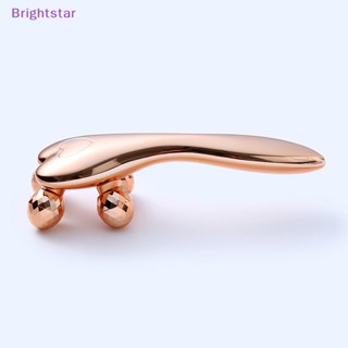 Brightstar ใหม่ ลูกกลิ้งนวดใบหน้า และร่างกาย 3D หมุนได้ 360 องศา