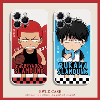 slam dunk เคสไอโฟน 13 11 12 pro max เคส cute iPhone 7 Plus 8 Se2020 8พลัส case Xr Xs X Max cute phone cover