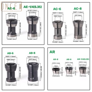 【ONCEMOREAGAIN】Collets Trimming Engraving Machine Chucks Router Bit Adapter Carbon Steel