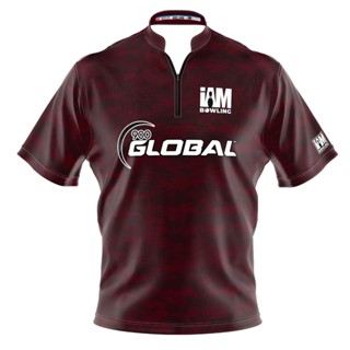 เสื้อโปโลแขนสั้น ลายทีมชาติฟุตบอลชั้นนํา 900 Global DS 2041-9G 3D