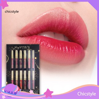 Chicstyle ลิปกลอส กันเปื้อน ติดทนนาน สําหรับเด็กผู้หญิง 12 ชิ้น