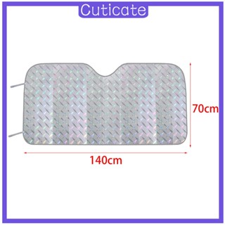 [CUTICATE] ที่บังแดดกระจกหน้ารถยนต์ พับได้ น้ําหนักเบา