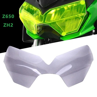 ฝาครอบเลนส์ไฟหน้ารถจักรยานยนต์ สําหรับ KAWASAKI Z900 Z650 ZH2 2020 2022 2023