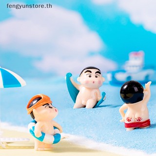 Yunstore ฟิกเกอร์การ์ตูนอนิเมะน่ารัก ขนาดเล็ก สําหรับตกแต่งบ้านตุ๊กตา