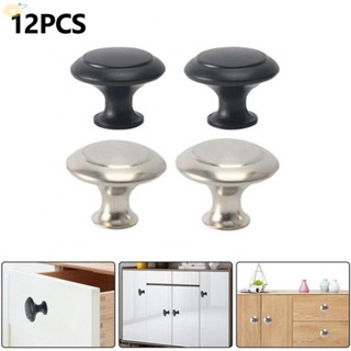 【VARSTR】Modern Cabinet Handles 12 Metal Knobs with Concealed Holes for Easy Installation