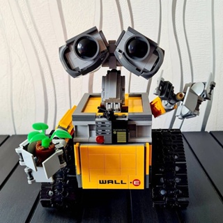 ภาพยนตร์เทคโนโลยีเลโก้ Wali Robot Puzzle ประกอบโมเดลบล็อกอาคาร