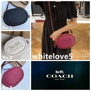 Camera Bag In Colorblock With Horse And Carriage C4164 แท้ กระเป๋าสะพายข้าง COAC H กระเป๋ากล้อง รูปแบบเกวียนลากม้า