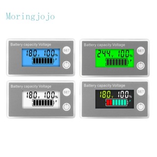 Jojo โวลต์มิเตอร์ดิจิทัล LCD DC8-100V สองสาย มิเตอร์วัดแรงดันไฟฟ้า แบตเตอรี่ สากล แผงโวลต์มิเตอร์ แผงโวลต์มิเตอร์ โวลต์มิเตอร์ มอนิเตอร์