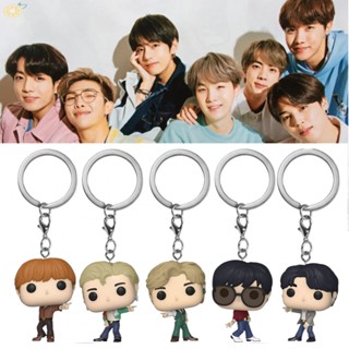 【VARSTR】BTS Funko Pop Keychain Non-Toxic Birthday Gift DynamiteCharacters Figure