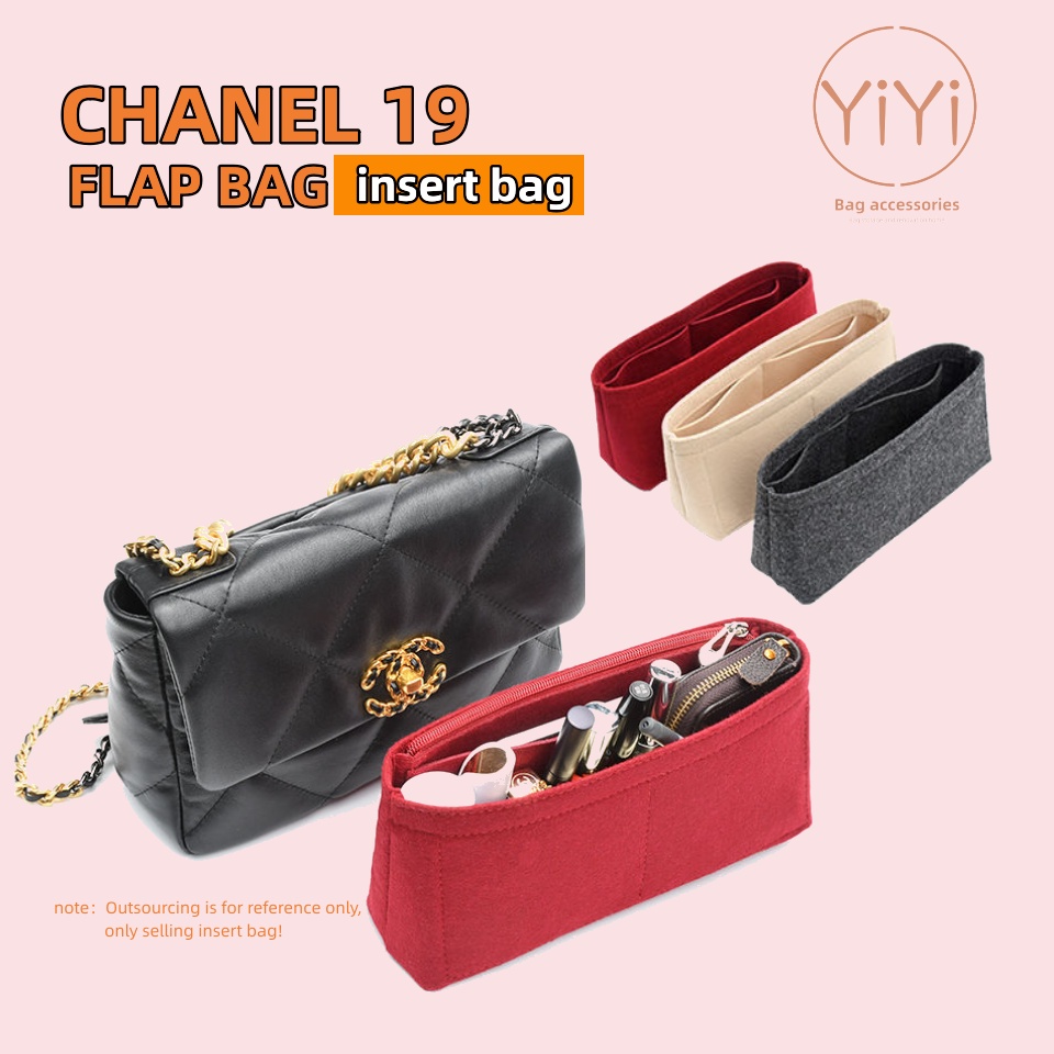 [YiYi] กระเป๋าจัดระเบียบ สําหรับใส่เครื่องสําอาง CHANEL 19 FLAP bag