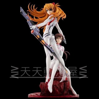 ส่งฟรี พร้อมส่ง โมเดลฟิกเกอร์ Evangelion Asuka Makibo Mary Sailor Moon EVA สําหรับตกแต่งรถยนต์