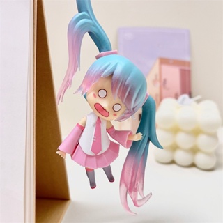 พวงกุญแจ จี้ตุ๊กตา Hatsune Miku Kawaii Pink Sakura ขนาด 11 ซม. เหมาะกับของขวัญวันเกิด แบบสร้างสรรค์ สําหรับเด็กผู้หญิง