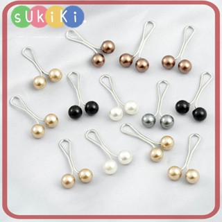 Sukiki 24 ชิ้น มุก คลิป แฟชั่น ฮิญาบ มุก เข็มกลัด Pins