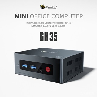 Gk35 Mini Host J3345 Quad Core win10/11 โฮสต์คอมพิวเตอร์ ขนาดเล็ก แบบพกพา HFOZ