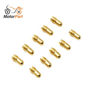 MOTOPARTS SHOP 10Pcs (30-52) Carburetor Idle Jets Motorcycle Accessory for 1488 Dellorto PHBD