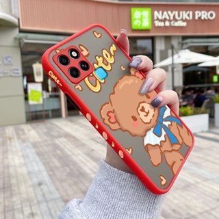 เคสซิลิโคนนิ่ม แบบใส ขอบสี่เหลี่ยม กันกระแทก สําหรับ Infinix Smart 6 HD Smart 6 Plus