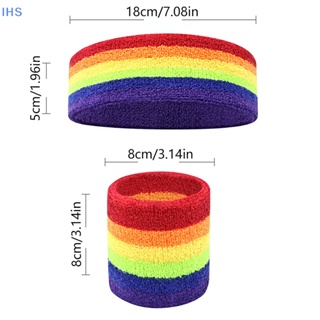[IHS] สายรัดข้อมือ สีฝน สายรัดข้อมือกีฬา สายรัดข้อมือ เหงื่อ สายรัดข้อมือ รั้ง ป้องกัน ยืด แถบคาดศีรษะ แถบกันเหงื่อ