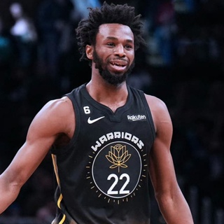 เลขที่ เสื้อกีฬาบาสเก็ตบอล 22 Andrew Wiggins 22-23 Season Golden State Warriors สําหรับผู้ชาย