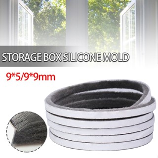 10M Draught Excluder Brush Strip Self-Adhesive Casement Door Window Seal Tape