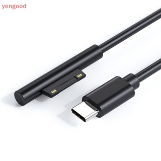 (YGD) พาวเวอร์ซัพพลาย USB Type-C ชาร์จเร็ว สําหรับ Microsoft Surface Pro Charger