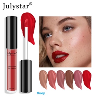 Julystar 2 In1 ลิปกลอส และบลัชออน เนื้อแมตต์ ใช้ง่าย กันน้ํา และไม่ซีดจางง่าย สีจางง่าย สําหรับแต่งหน้า ทาปาก