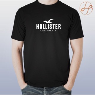 ขายดี เสื้อยืดลําลอง แขนสั้น พิมพ์ลาย Hollister California 794698