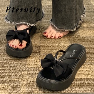 Eternity  รองเท้าส้นสูง สบายๆ แฟชั่น ส้นหนา 2023 ใหม่ 30Z071306  รุ่นใหม่ คุณภาพสูง สวยงาม Korean Style B28G0Z5 36Z230909