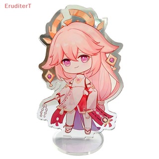 [EruditerT] Stang For Game Genshin Impact Stand Plate Anime Cartoon Cosplay Figure Character Acrylic Prop [ใหม่]