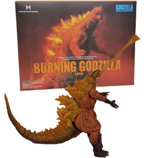 Quick release 2019 movie SHM Red Lotus Godzilla vs King of King Kong Godzilla monster mobile model toy